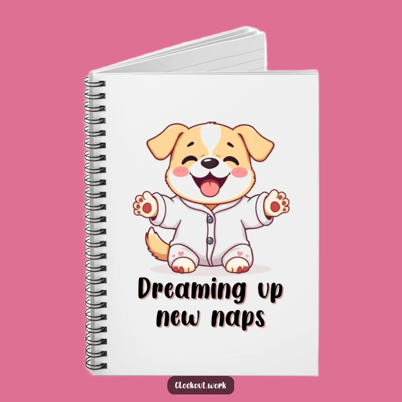 Funny Dog Pajamas Notebook: Jot Down Ideas in Comfort