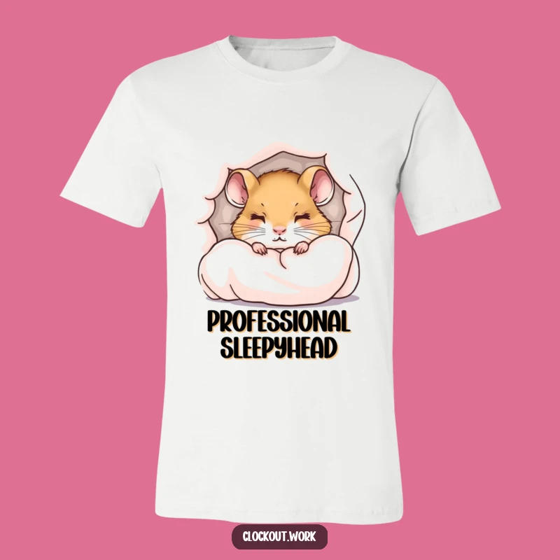 Funny Dormouse Pajama T-Shirt: Hilarious Sleepy Comfort